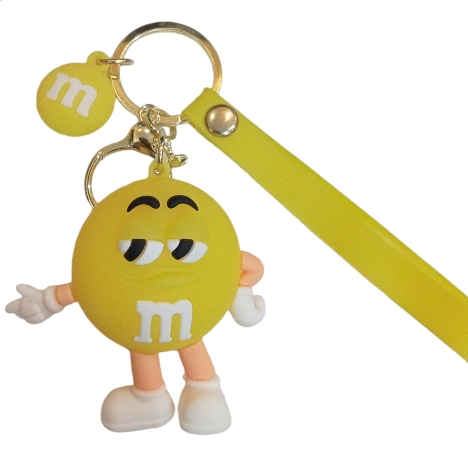 Ключодържател M&M’s – жълт герой с каишка