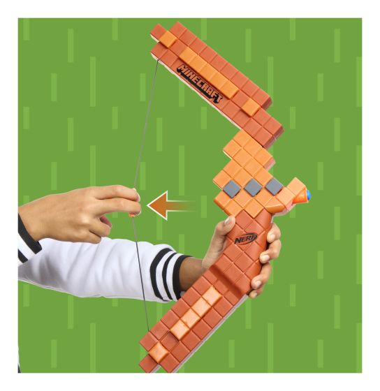 Nerf Minecraft Bow - Лък със Стрелички