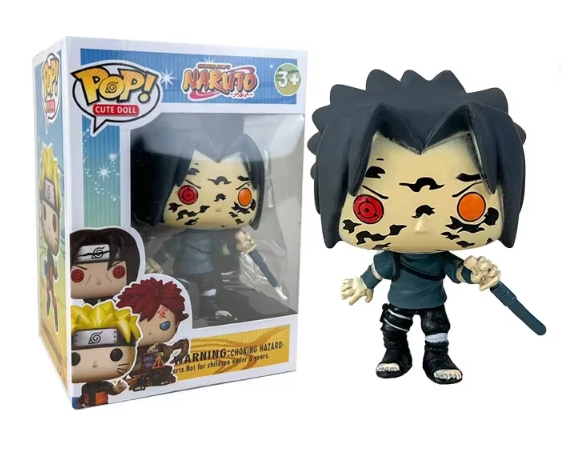 Фигура POP! Аниме: Naruto Shippuden - Sasuke (Curse Mark) манга
