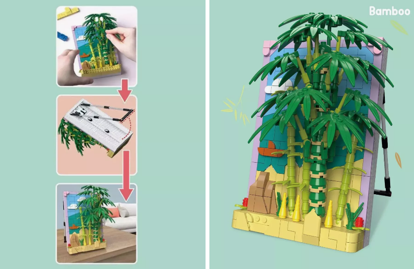 Конструктор Бамбук в Рамка