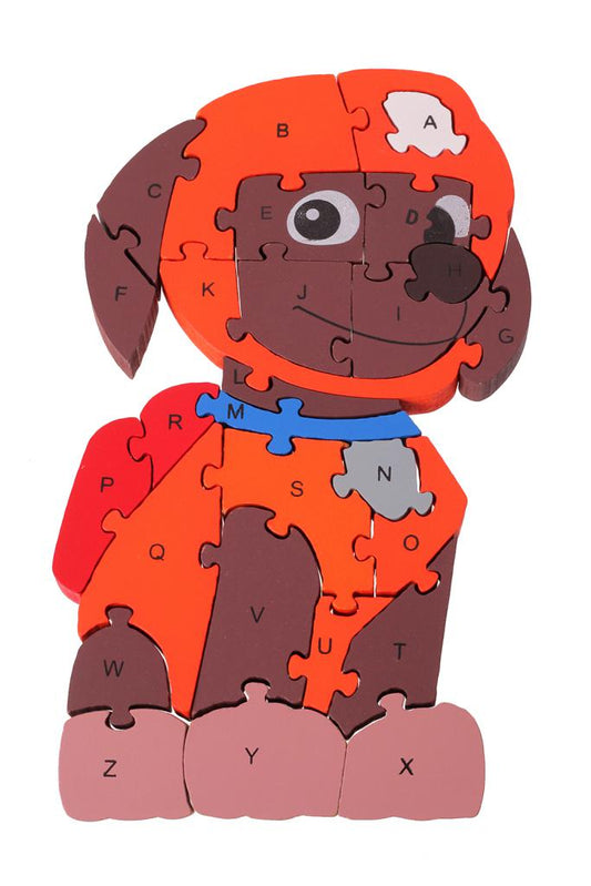 Дървен пъзел на Зума от Пес Патрул - Zuma, Paw Patrol