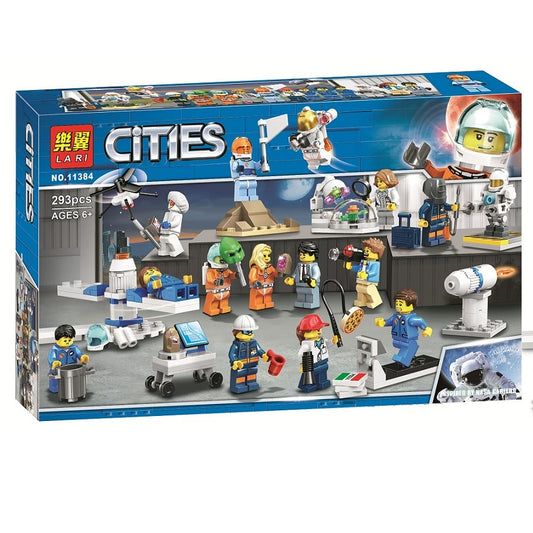 Конструктор Space Research Station – космическа лаборатория с фигурки (293 части)