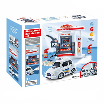 Интерактивна детска бензиностанция с кола и реалистични функции