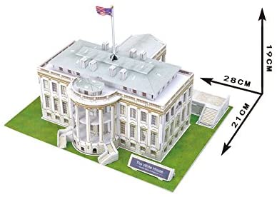 3D пъзел The White House – архитектурен модел за сглобяване