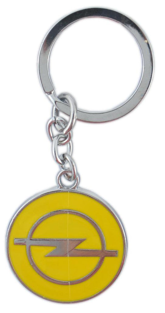 Ключодържател Opel – Метален с жълта емблема