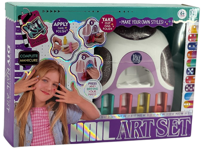 DIY Комплект за маникюр – Nail Art Set с лакове и сушилня