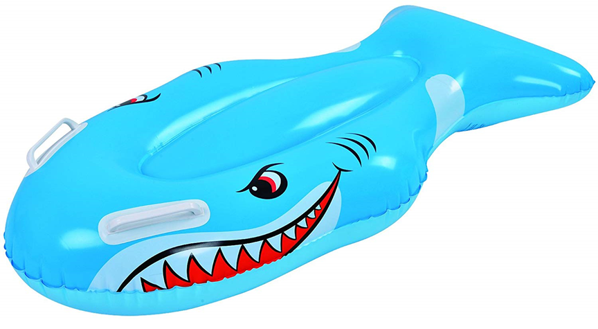 Надуваем сърф акула с дръжки – 100×54 см