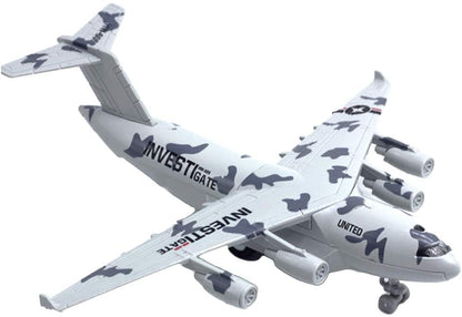 Метален военен самолет – камуфлаж