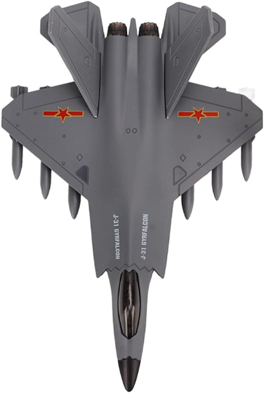 Метален изтребител J-31 Gyrfalcon