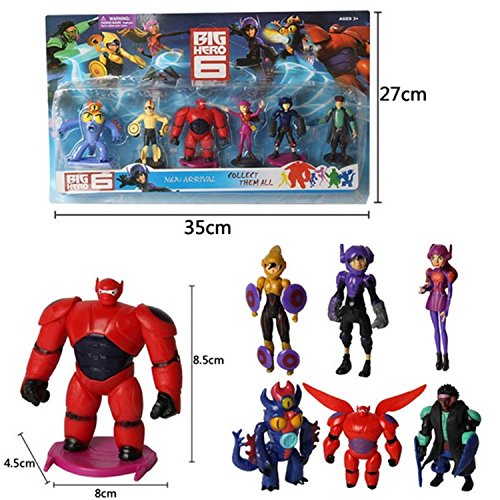 Комплект фигурки Big Hero 6 – 6 броя