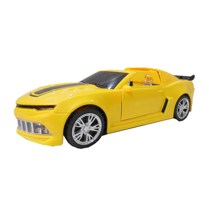 Жълта конвертируема кола с отварящи се врати ⚡