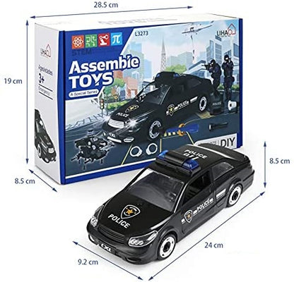 Полицейска кола за сглобяване – DIY комплект