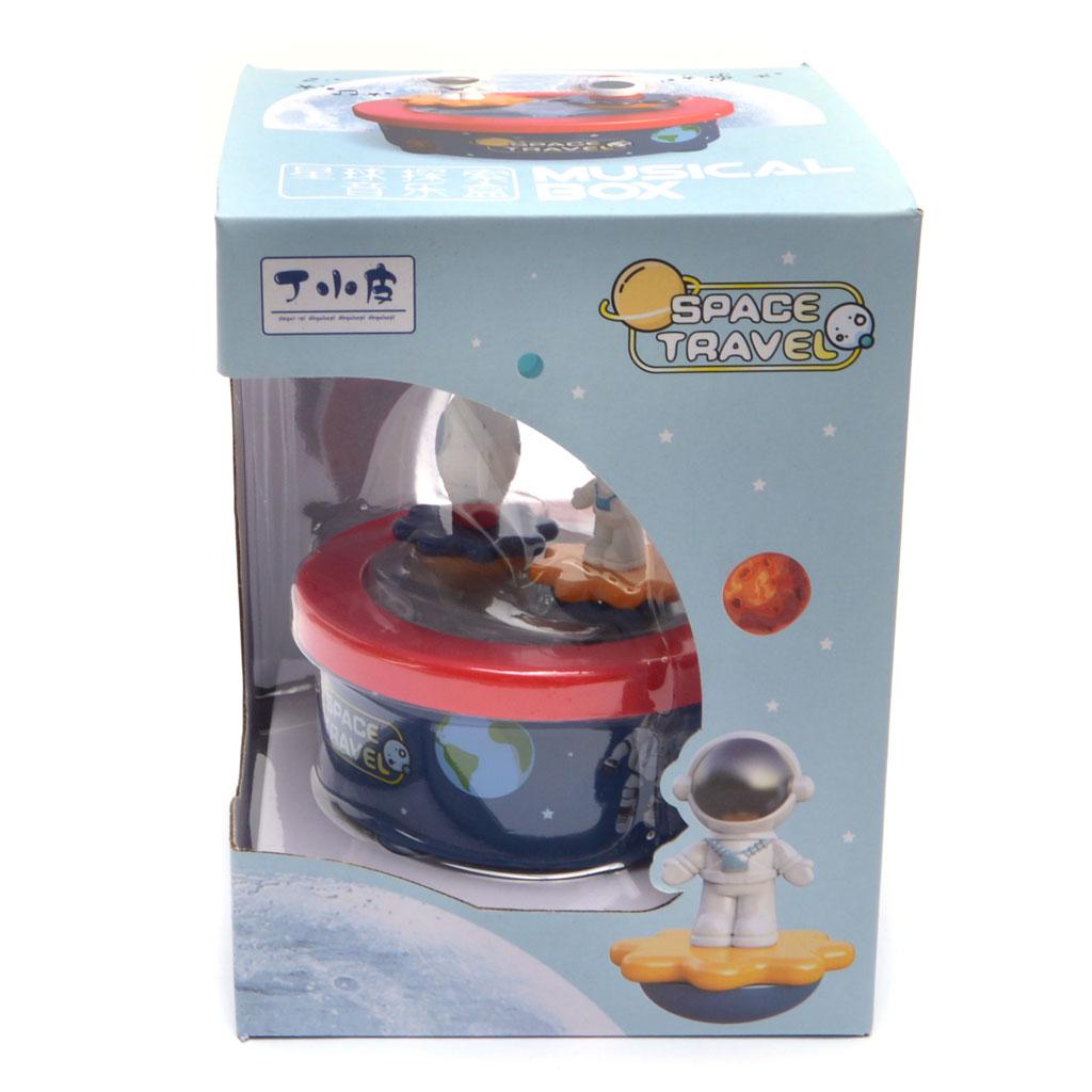 Музикална кутия Space Travel – астронавт и ракета