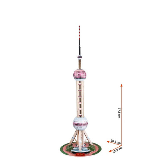 3D пъзел – Ориенталска перлена кула (Shanghai Oriental Pearl Tower)