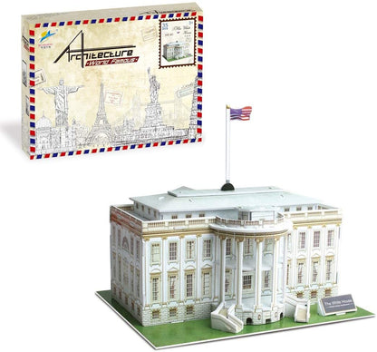 3D пъзел The White House – архитектурен модел за сглобяване