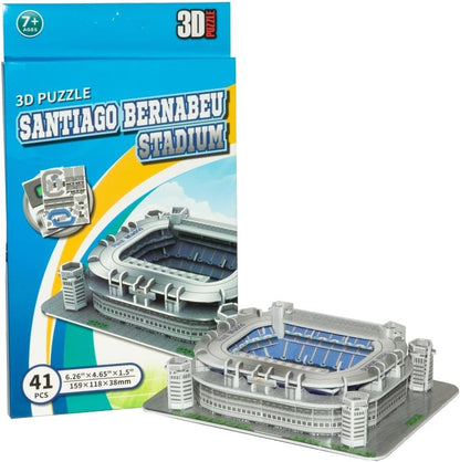 3D Пъзел Стадион Santiago Bernabeu – Реал Мадрид (41 части)