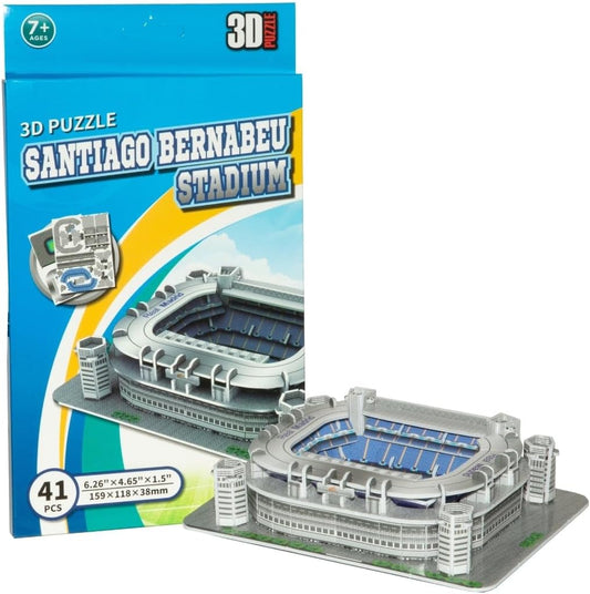 3D Пъзел Стадион Santiago Bernabeu – Реал Мадрид (41 части)