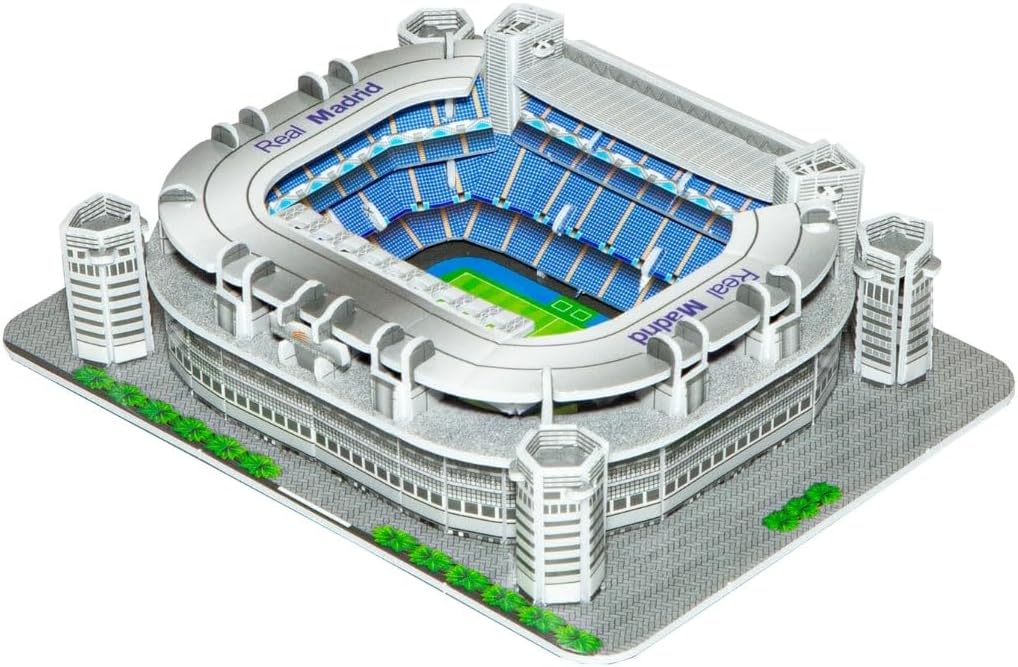 3D Пъзел Стадион Santiago Bernabeu – Реал Мадрид (41 части)