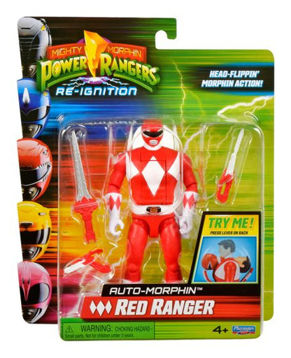 Фигурка Power Rangers Auto Morphin Red Ranger