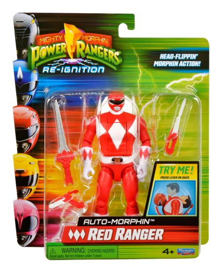 Фигурка Power Rangers Auto Morphin Red Ranger
