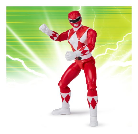 Фигурка Power Rangers Red Ranger с мотор