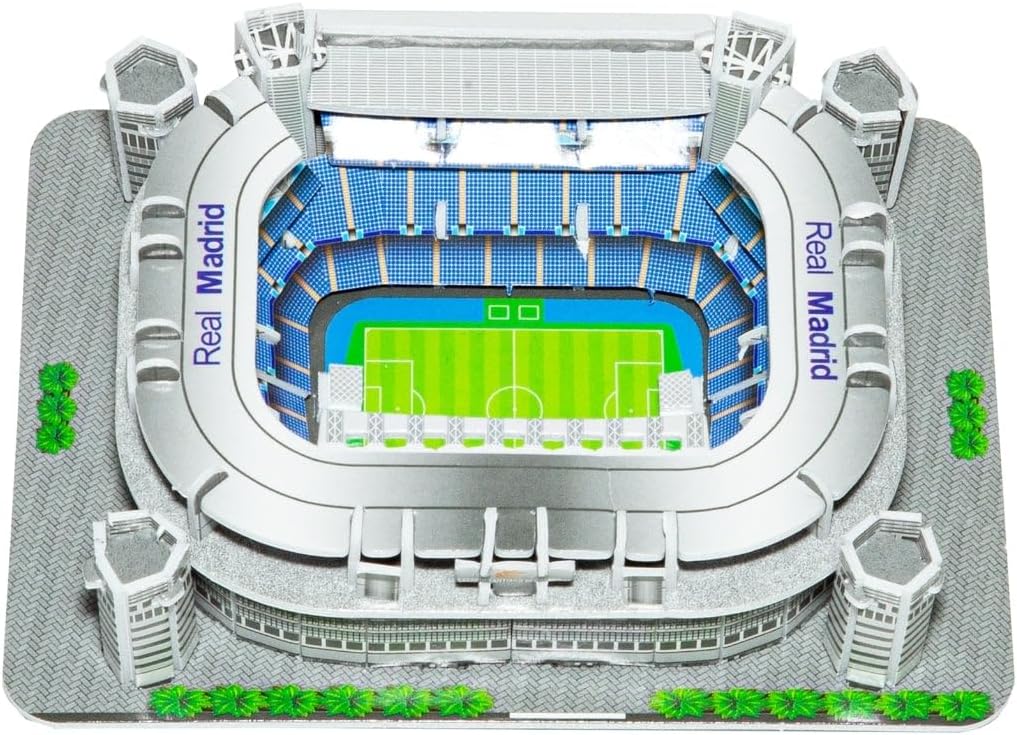 3D Пъзел Стадион Santiago Bernabeu – Реал Мадрид (41 части)