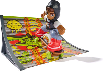 Скейтборд комплект Tech Deck Shred N Blast с рампа
