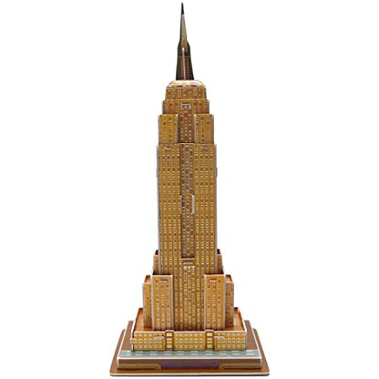 3D пъзел Empire State Building – архитектурен модел на емблематичния небостъргач