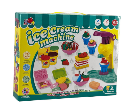 Ice Cream Machine – креативен комплект за сладоледи с пластилин