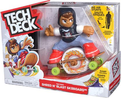 Скейтборд комплект Tech Deck Shred N Blast с рампа