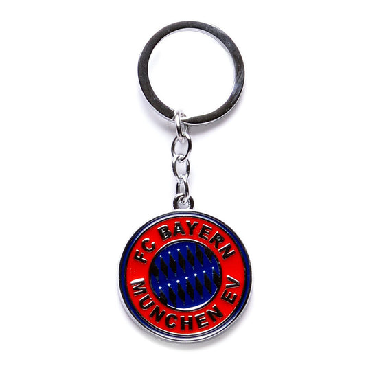 Релефен ключодържател FC Bayern München EV – метален фен артикул