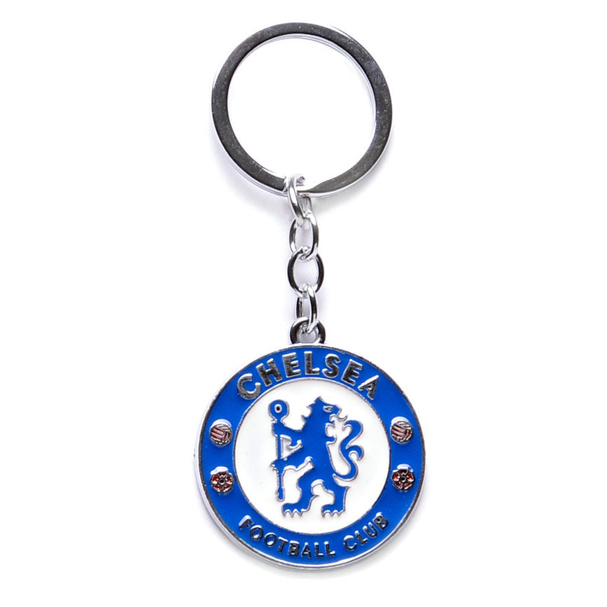 Релефен ключодържател Chelsea FC – метален фен аксесоар