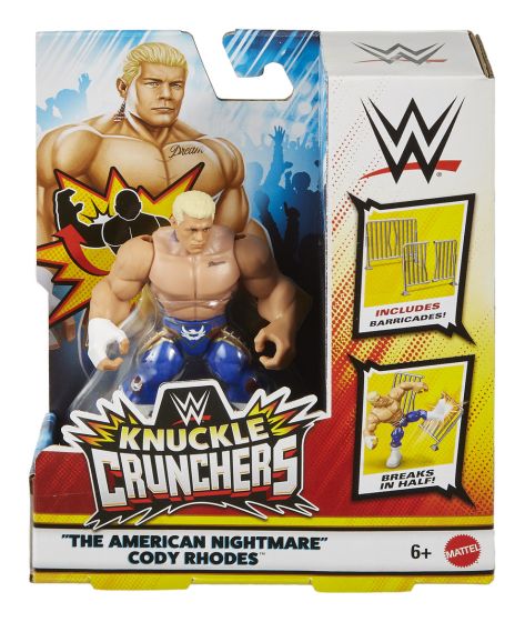 Фигурка Cody Rhodes - WWE Knuckle Crunchers Mattel