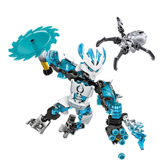 Конструктор Izotor – Леден защитник тип Bionicle (64 части)