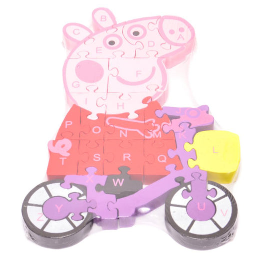 Дървен пъзел на Прасето Пепа - Peppa Pig