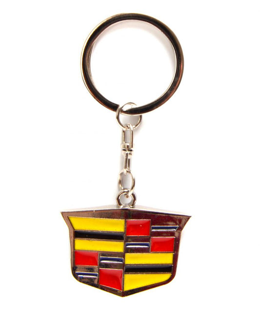 Ключодържател Cadillac – Метална Емблема в Цветен Дизайн