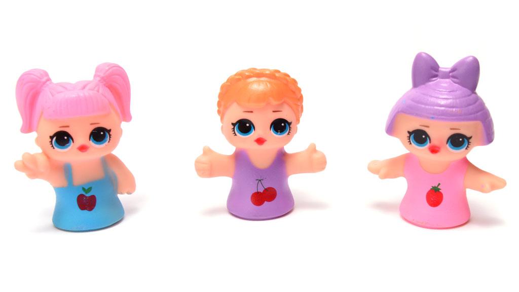 Комплект кукли за пръсти – вдъхновени от L.O.L. (6 броя)