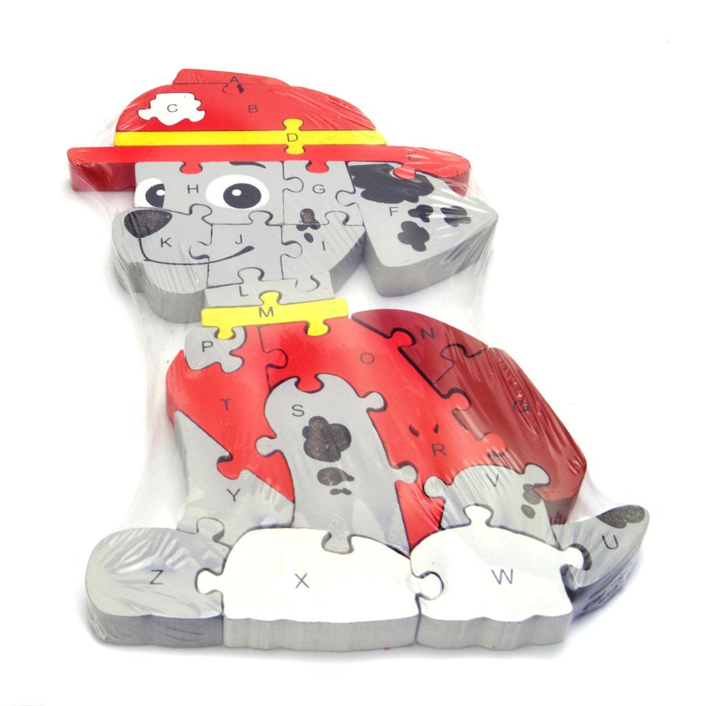 Дървен пъзел на Маршъл от Пес Патрул - Marshall, Paw Patrol