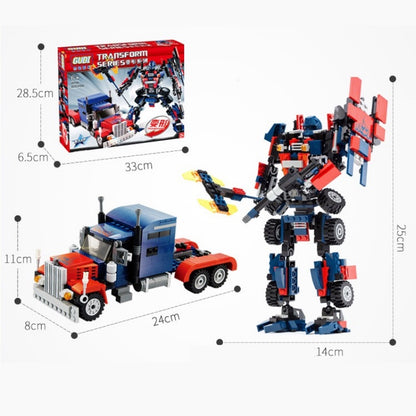 Конструктор Трансформър – робот и тир 377 части