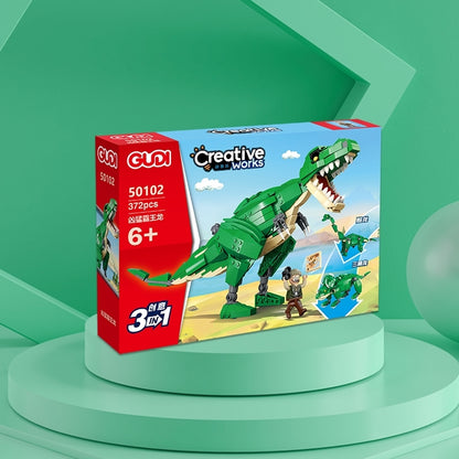 Конструктор динозавър 3 в 1 – 372 части