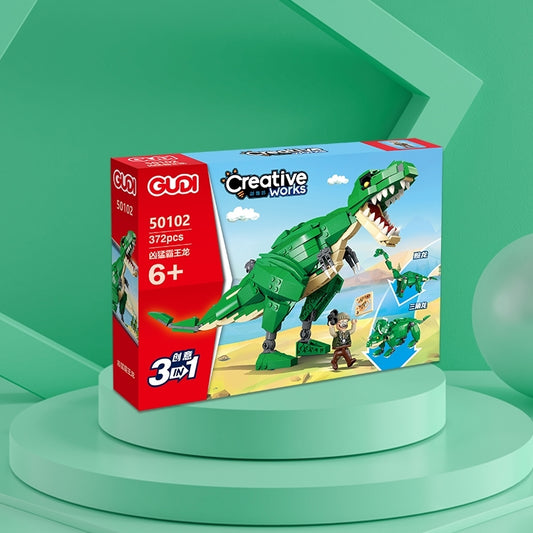 Конструктор динозавър 3 в 1 – 372 части