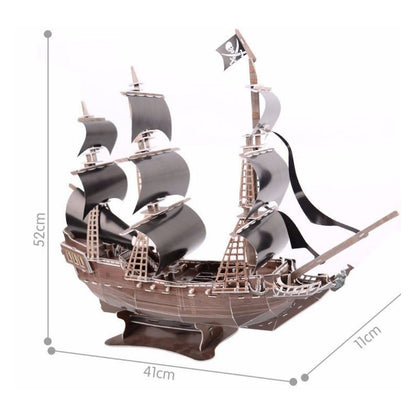 3D пъзел – Пиратски кораб Black Pearl (Pirates of the Caribbean)