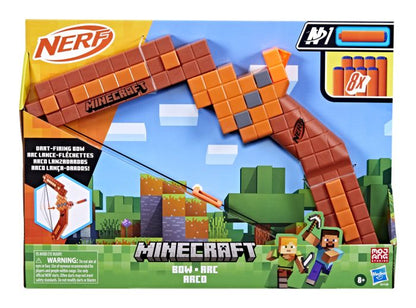 Nerf Minecraft Bow - Лък със Стрелички