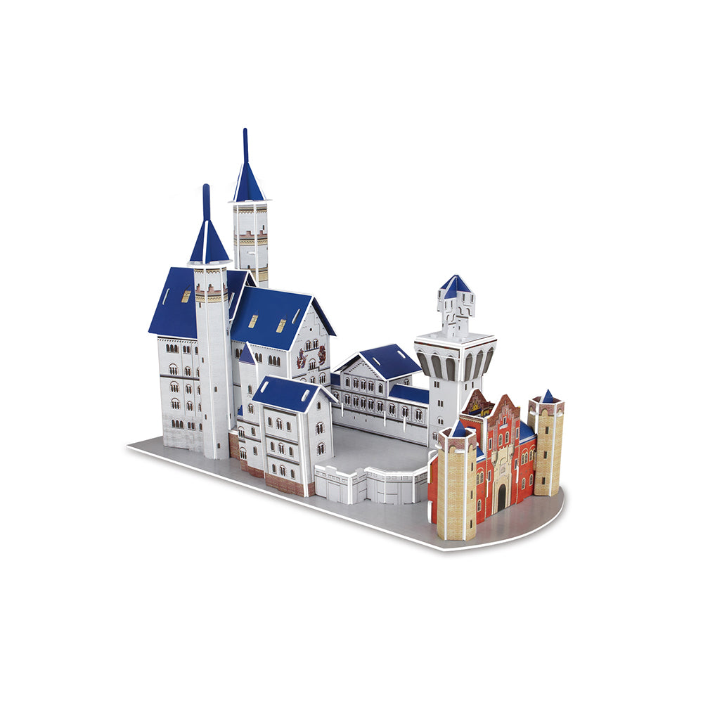 3D пъзел Замъкът Нойшванщайн – архитектурен модел на приказен дворец