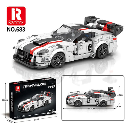 Конструктор Reobrix Technic Viper – 419 части