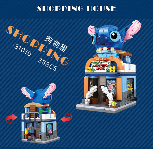 Конструктор Stitch Shopping House – 288 части