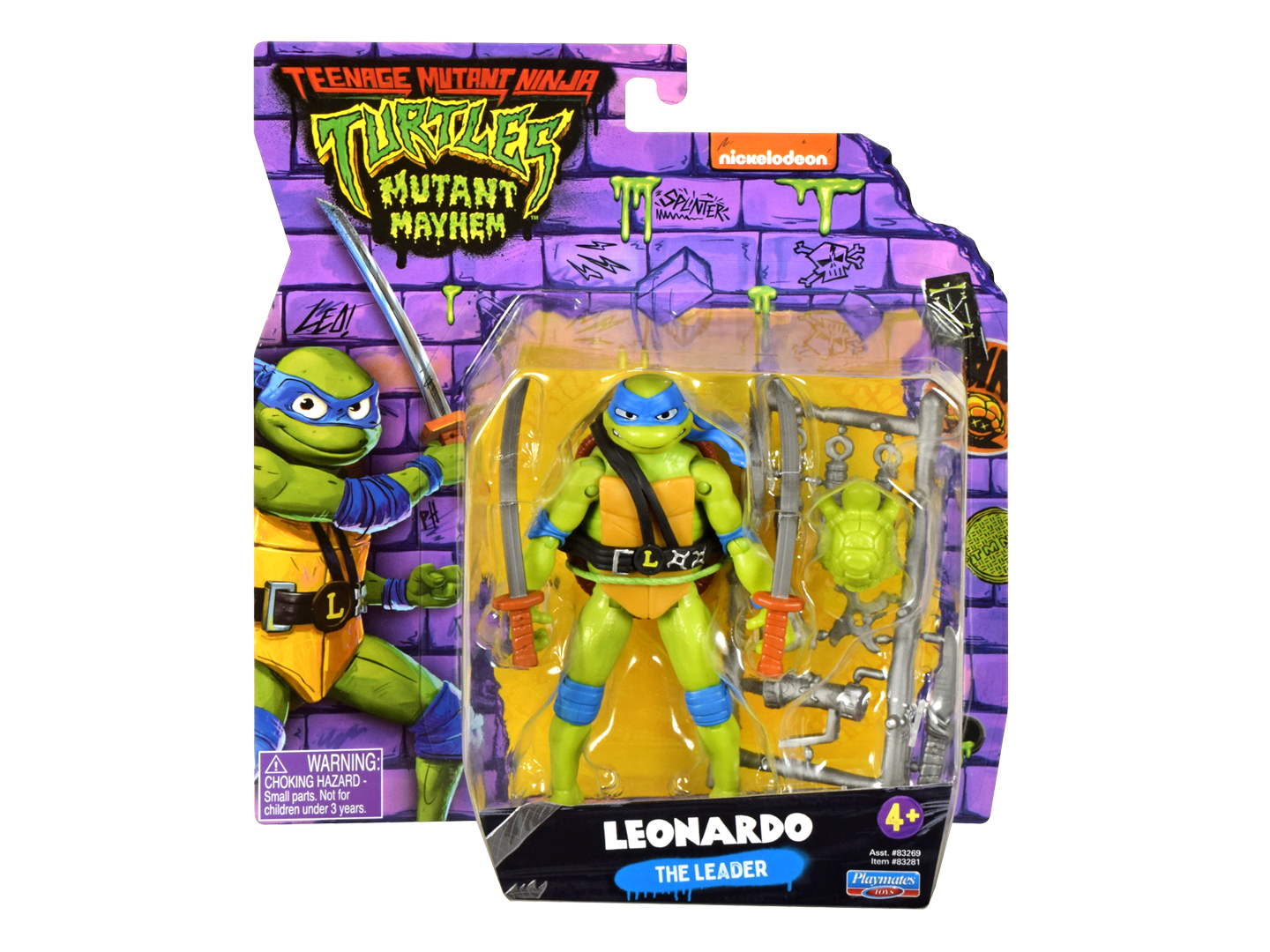Фигурка Леонардо The Leader TMNT Mutant Mayhem