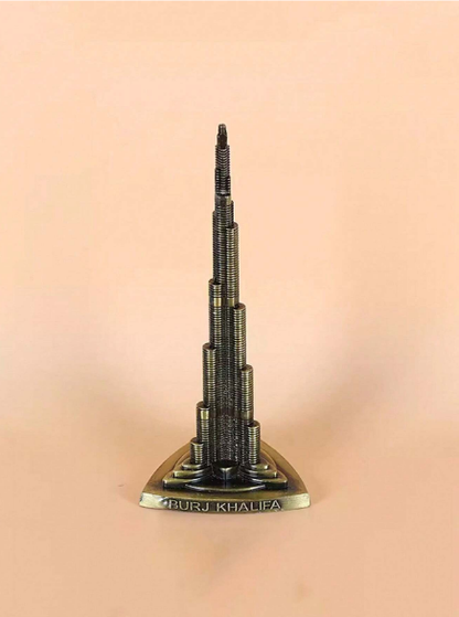 Мини фигурка Burj Khalifa – метален сувенир 11.8 см