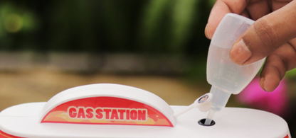 Интерактивна детска бензиностанция с кола и реалистични функции