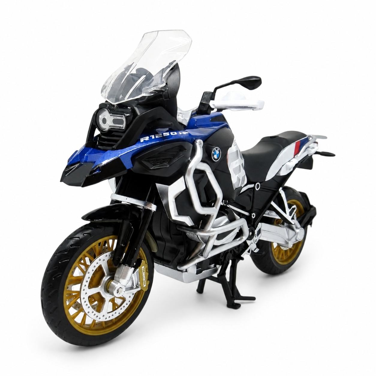 Метален модел BMW R 1250 GS HP от MSZ в мащаб 1:12